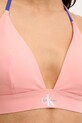Calvin Klein plavková podprsenka dámska oranžová LV00Q61225