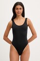 Calvin Klein egyrészes fürdőruha női fekete LV00Q61205