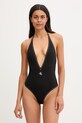 Calvin Klein ολόσωμο μαγιό γυναικείο μαύρο LV00Q61216