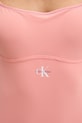 Calvin Klein strój kąpielowy jednoczęściowy damski pomarańczowy LV00Q61217