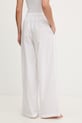 Odzież Calvin Klein Underwear spodnie piżamowe damskie bawełniane LV00QS7597 biały