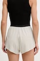 Calvin Klein Underwear szorty piżamowe damskie z modalu LV00QS7614 beżowy SS26
