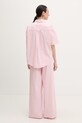 Calvin Klein Underwear piżama dwuczęściowa damska bawełniana LV00QS7637 różowy