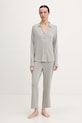 Calvin Klein Underwear piżama dwuczęściowa damska z modalem szary LV00QS7659