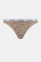 Calvin Klein Underwear nohavičky dámske bavlnené s elastanom 3-pak LV00QD5207 biela SS26
