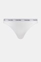 Calvin Klein Underwear nohavičky dámske bavlnené s elastanom 3-pak biela LV00QD5207