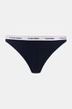 Calvin Klein Underwear figi damskie bawełniane z elastanem 3-pack LV00QD5207 żółty SS26