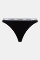 Calvin Klein Underwear tangá dámske bavlnené s elastanom 3-pak LV00QD5209 biela SS26