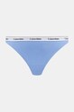 Дрехи Calvin Klein Underwear прашки дамски 5 броя LV00QD5221 син