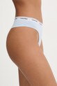 Calvin Klein Underwear brazyliany damskie bawełniane z elastanem LV00QD5246 niebieski SS26