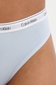 Odzież Calvin Klein Underwear brazyliany damskie bawełniane z elastanem LV00QD5246 niebieski