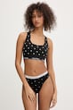 Calvin Klein Underwear brazilke za žene od pamuka s elastanom LV00QD5246 crna SS26