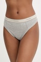 Calvin Klein Underwear brazyliany damskie bawełniane z elastanem szary LV00QF8771