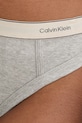 Calvin Klein Underwear brazyliany damskie bawełniane z elastanem szary LV00QF8771