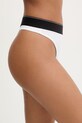 Ρούχα Calvin Klein Underwear Στρινγκ Γυναικεία LV00QF8813 λευκό