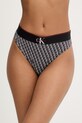 Calvin Klein Underwear tanga dámské černá LV00QF8813