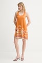 Twinset sukienka plażowa damska 261LB2KBB pomarańczowy SS26