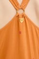 Twinset sukienka plażowa damska 261LB2KBB pomarańczowy