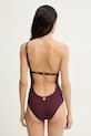 Twinset strój kąpielowy jednoczęściowy damski 261LBMC01 bordowy SS26