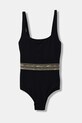 Jednodílné plavky Twinset s kosticemi černá 261LBMG00