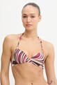Twinset biustonosz kąpielowy usztywniana fioletowy 261LBMF44
