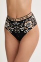 Twinset figi kąpielowe dół czarny 261LBMQ99