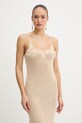 Twinset сукня ажурна бежевий 261AT3020