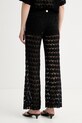 Twinset spodnie plażowe damskie 261LM3ACC czarny SS26