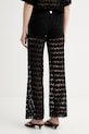 Twinset spodnie plażowe damskie 261LM3ACC czarny SS26