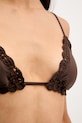 Twinset sutien de baie pentru femei maro 261LMME22