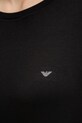 Emporio Armani Underwear koszulka piżamowa damska z wiskozą EW002965.AF19024 czarny