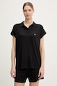 Emporio Armani Underwear piżama damska z wiskozy EW002964.AF19024 czarny SS26