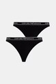 Emporio Armani Underwear κιλότες Γυναικείες 2-pack μαύρο EW000403.AF19026