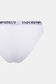 Odzież Emporio Armani Underwear Figi damskie z bawełną 2-pack EW000403.AF13033 biały