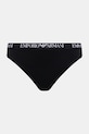 Emporio Armani Underwear figi damskie z bawełną 2-pack EW000403.AF13033 czarny SS26