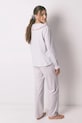 women'secret piżama bawełniana 3133480 niebieski SS26