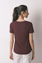 women'secret t-shirt piżamowy 3273288 bordowy SS26
