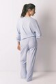 Odzież women'secret piżama bawełniana 3703221 niebieski