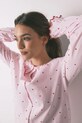 women'secret koszula nocna bawełniana różowy 4443616