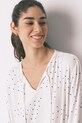 Πουκάμισο πιτζάμας women'secret 4923660 λευκό