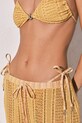 women'secret spodnie plażowe 5543698 żółty