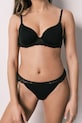 women'secret tanga uni negru 8323092