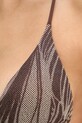 Guess plavková podprsenka dámska ZOE hnedá E6GJ20.KF450