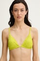 Guess sutien de baie IVY usor rigidizat galben E6GJ34.MC040