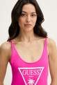 Odzież Guess jednoczęściowy strój kąpielowy VIOLET E6GJ43.KF442 różowy