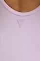 Guess jednoczęściowy strój kąpielowy VIOLET fioletowy E6GJ43.KF442