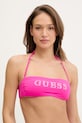 Guess biustonosz kąpielowy VIOLET bez fiszbinów różowy E6GJ45.KF442