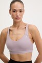 adidas Performance biustonosz sportowy All Me fioletowy KA7262