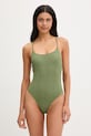 United Colors of Benetton costum de baie dintr-o singură piesă pentru femei verde 35IU5I01U