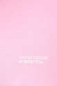 United Colors of Benetton ženska pižama s kratko majico iz modala roza 36MX3M08I